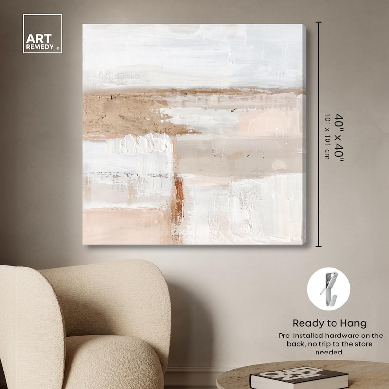 Sediment Planes III Canvas by Art Remedy, Gallery Wrapped