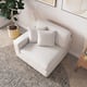 Option Beige Arm Chair