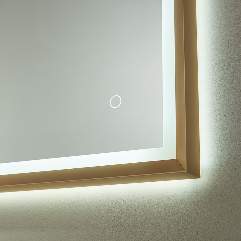 48'' Rectangle LED Lighted Accent Bathroom/Vanity Wall Mirror