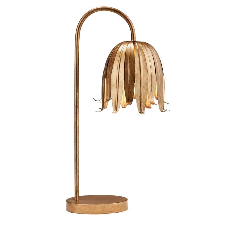 Acroma 23.63" Arched Steel Dimmable Table Lamp - N/A