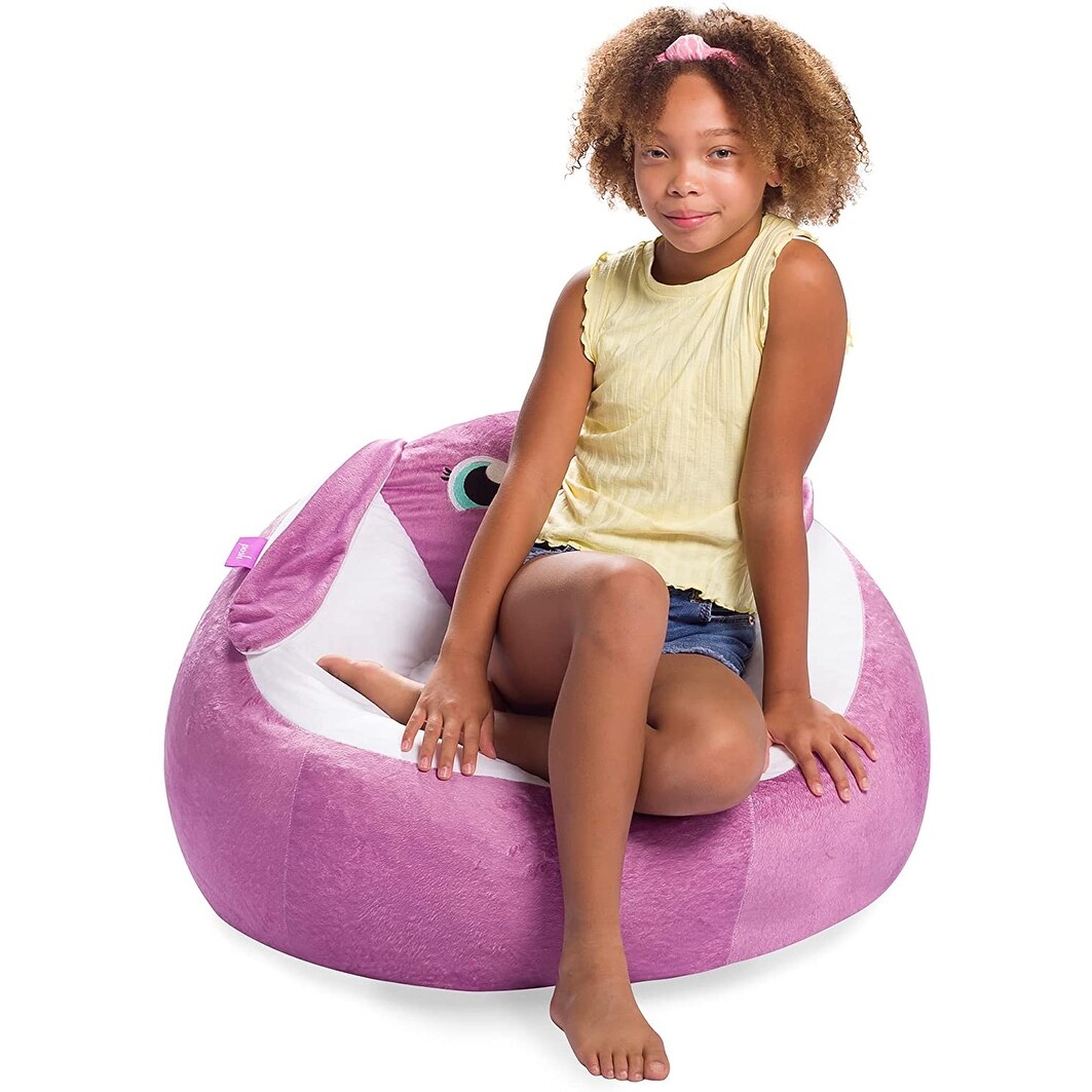 Soft top bag chair