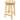 Sunnydaze Fir Wood Swivel Bar Stool - Unfinished - 23.75"