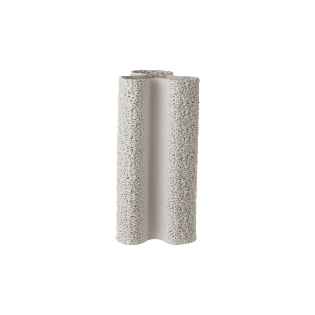 Rugged Ceramic Vase - 13" - White