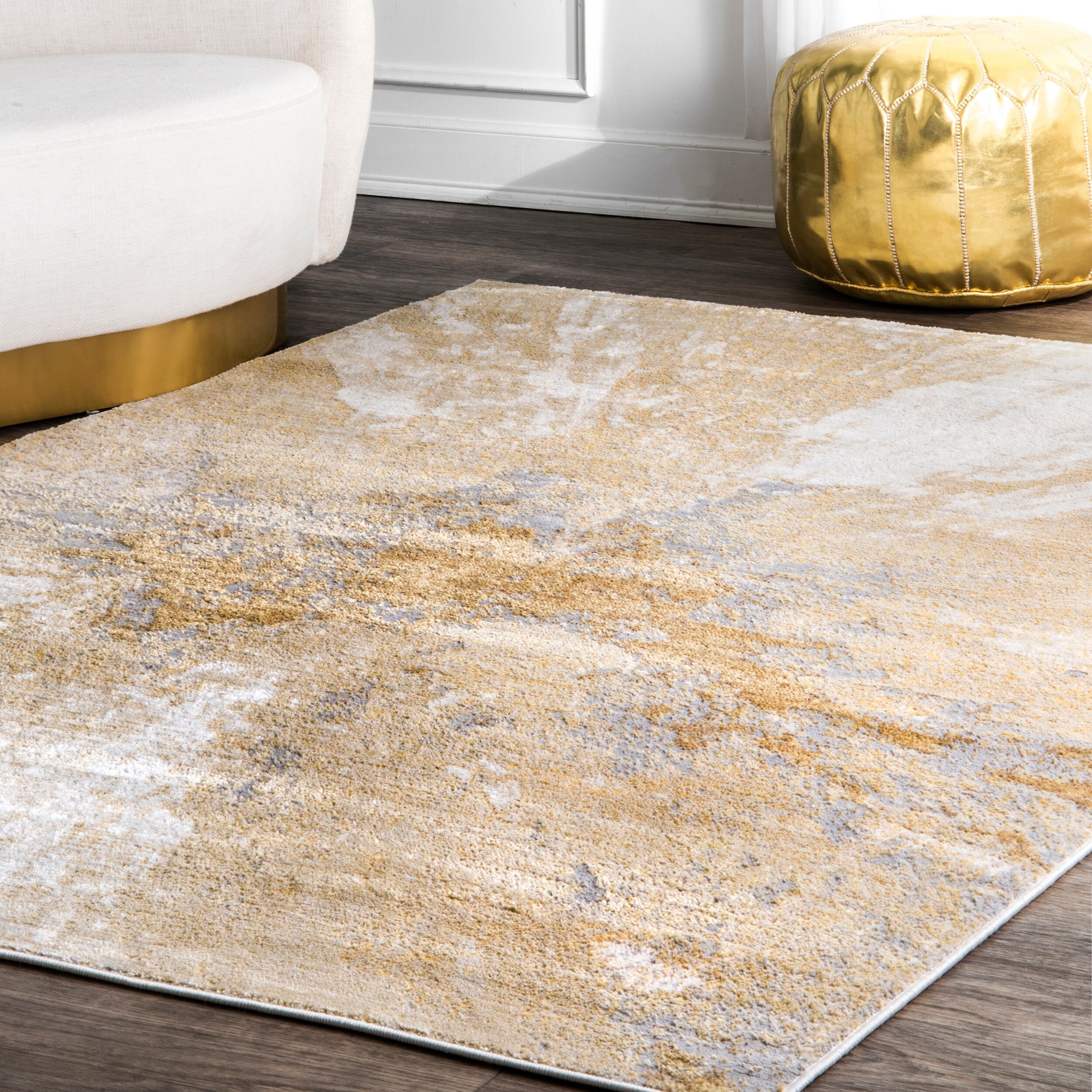 Carbon Loft Brendt Contemporary Modern Abstract Area Rug Ebay