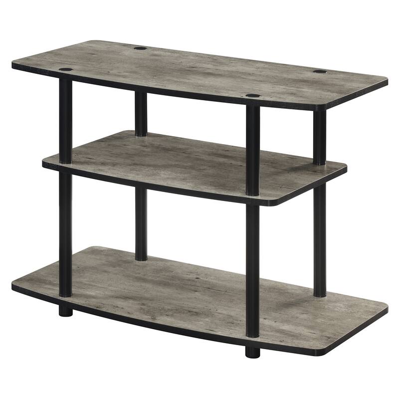 Convenience Concepts Designs2Go No Tools 3 Tier TV Stand