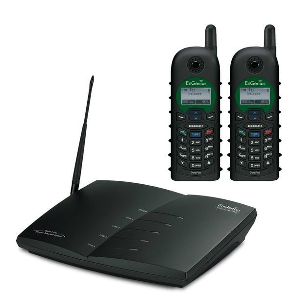 Shop Engenius DuraFon PRO (2 Handsets) Industrial Cordless Phone System