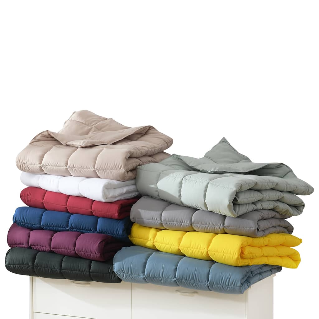 Water and Stain Resistant Bacteria Inhibiting Throw Blanket, 50" x 70"