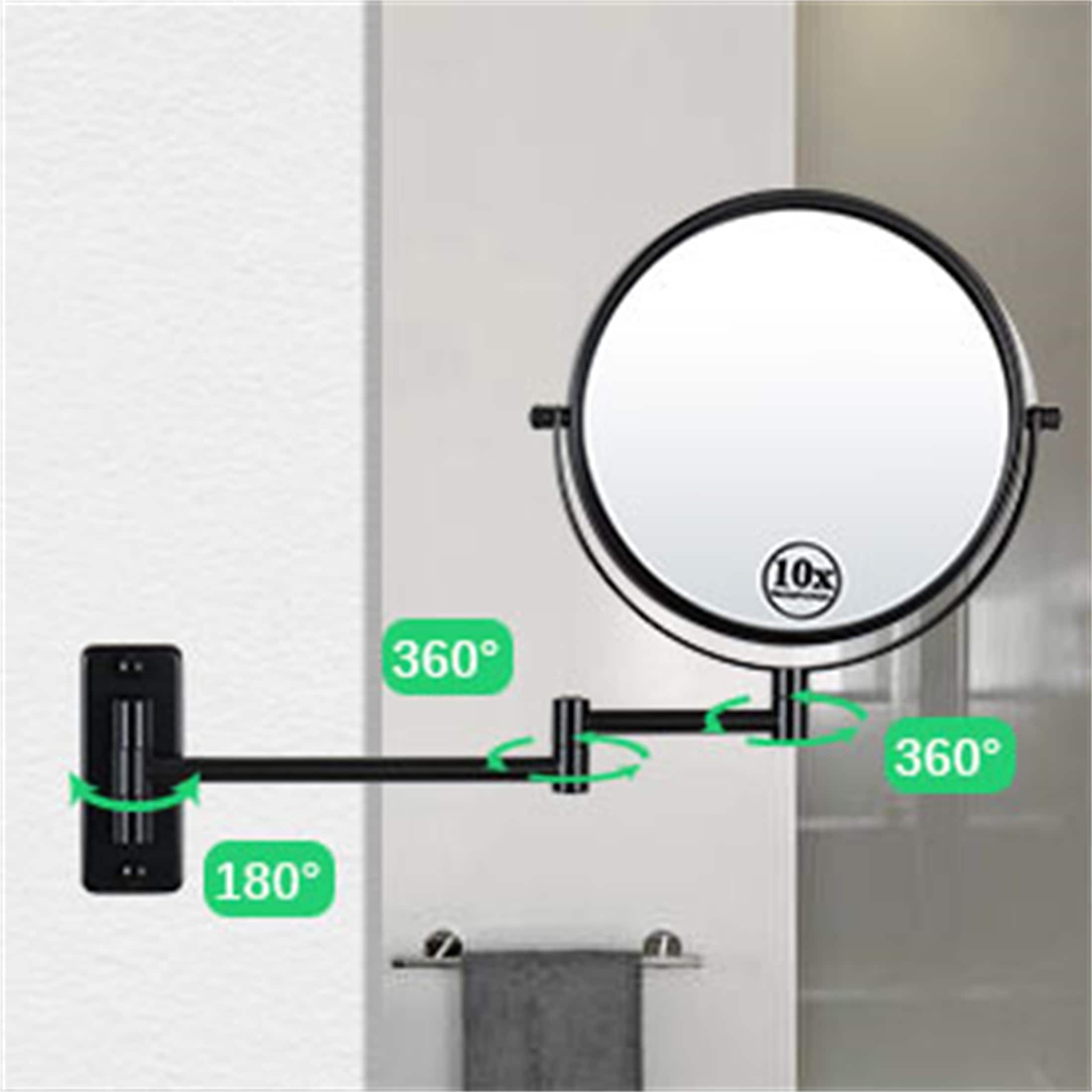 Makeup mirror x10 magnification outlet