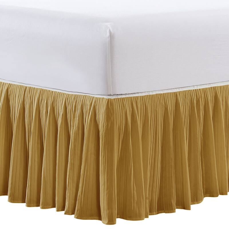 Serenta Pleated Bedskirt 18" Drop