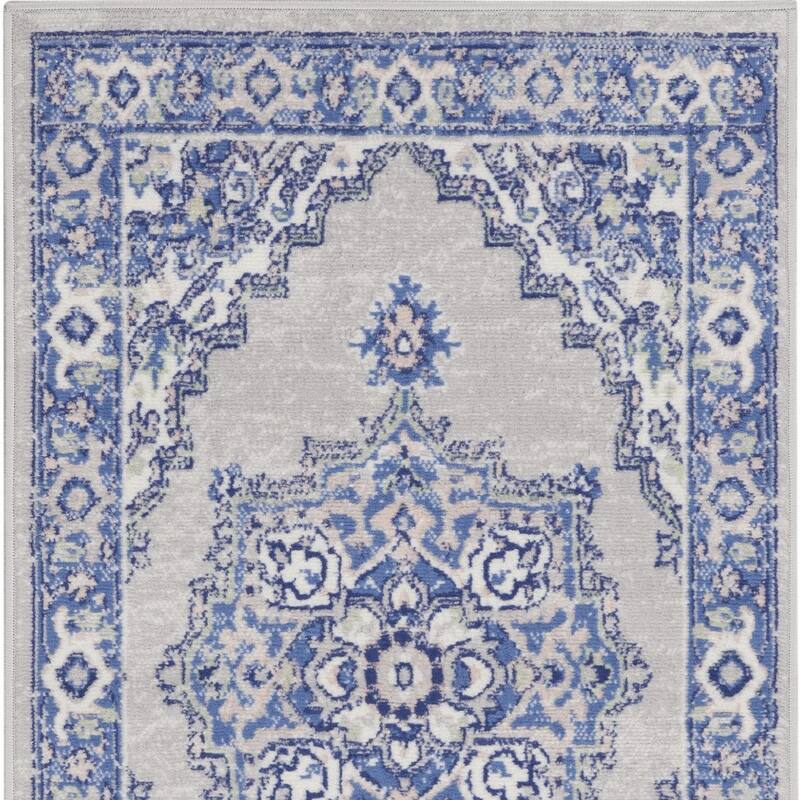 Fosir Power Loomed Stain Resistant Area Rug By HomeRoots - 60' X '36' X '0.39
