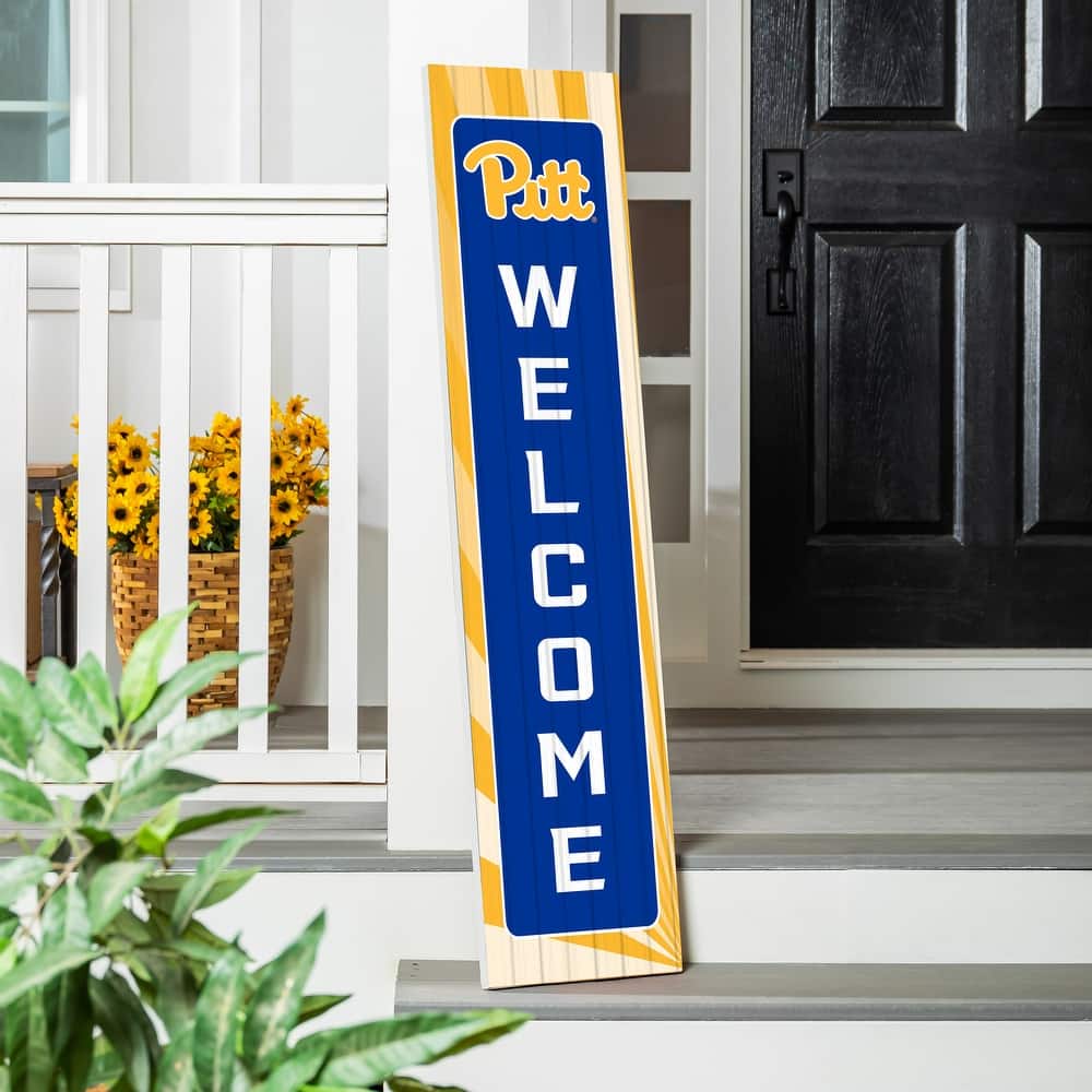 47" Porch Leaner Welcome Wall Sign, University of Pittsburgh