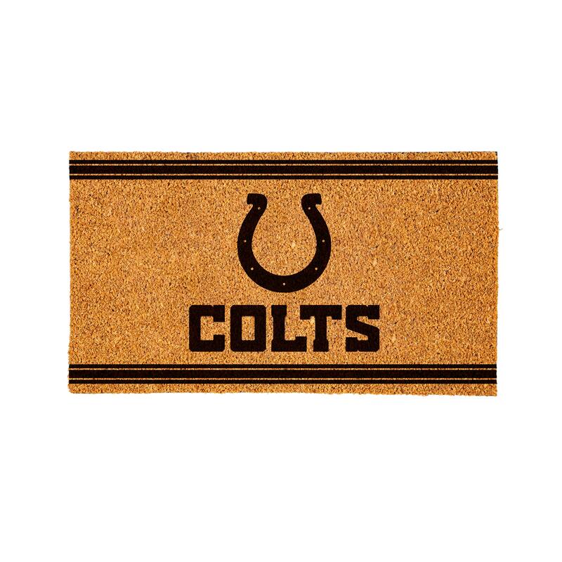 28 in. x 16 in. Indianapolis Colts, Coir Mat