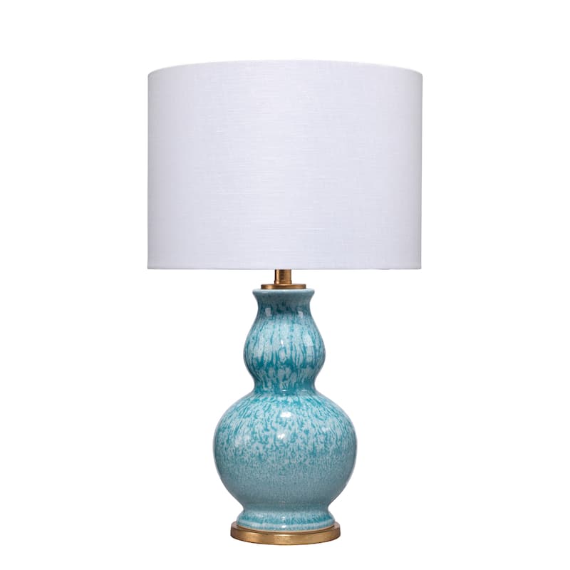 Alden Décor Josie Ceramic Table Lamp - Blue