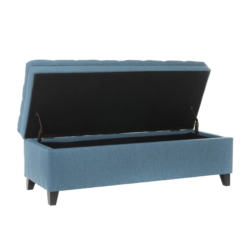 Hastings Tufted Storage Ottoman Bench by Christopher Knight Home