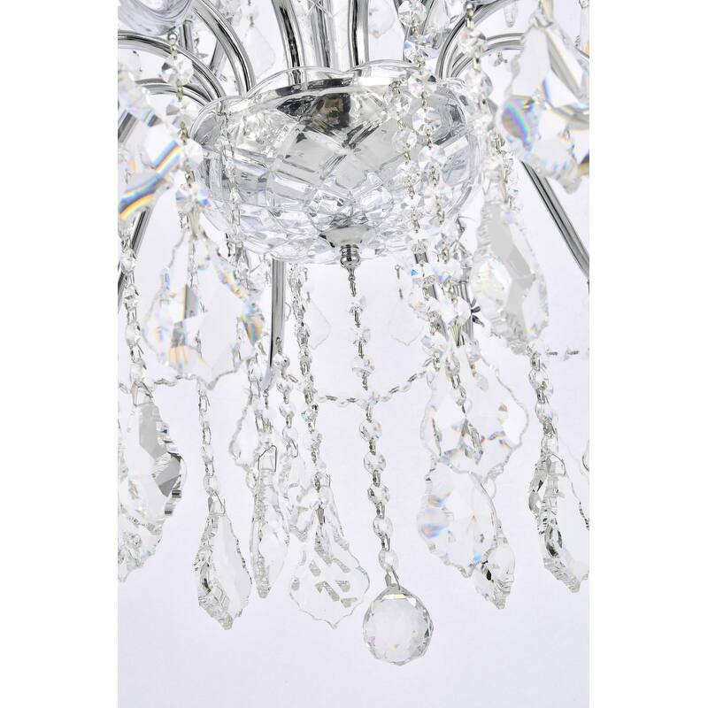 Fleur Illumination 24 light Chrome Chandelier