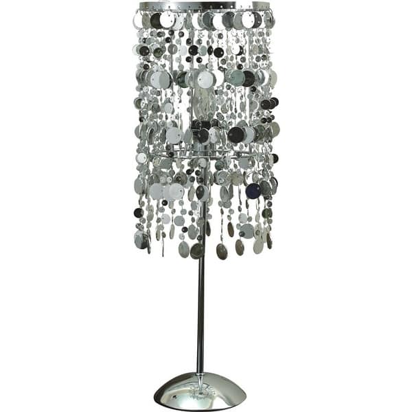 SINTECHNO Artistic Metal Coin Table Lamp - See Details - Bed Bath & Beyond  - 34138967