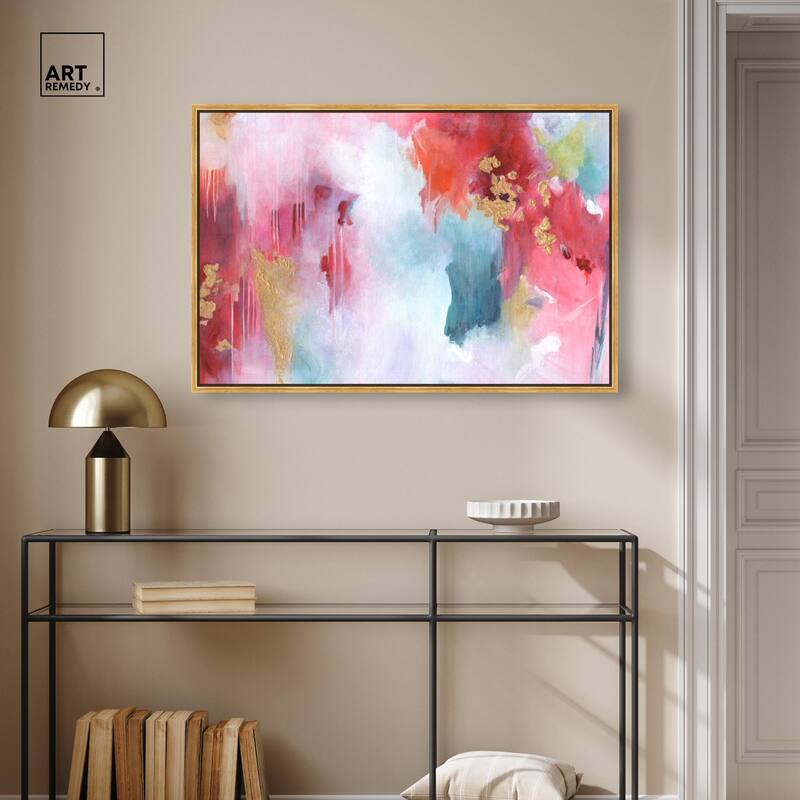 Rolling in Love Canvas by Art Remedy