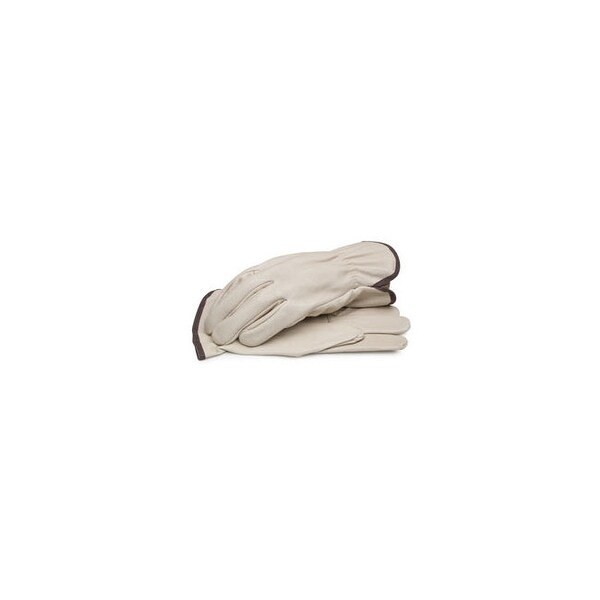 Blackcanyon outfitters r 82030 m grain leather driver gloves with shirred elastic wrist medium