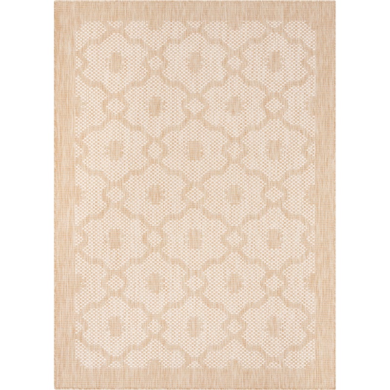 Well Woven Medusa Sol Indoor Outdoor Area Rug - 7'10" x 9'10" - Beige