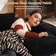 preview thumbnail 8 of 43, XIZZI Modern Round Plush Lounge Sofa with Cushions