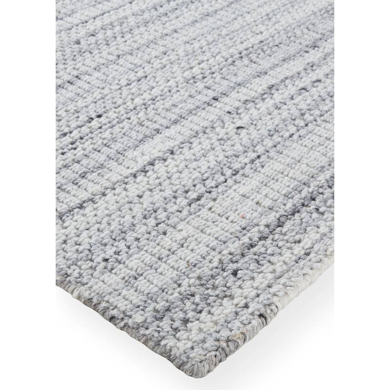 Grand Bazaar Foxwood Hand Woven Solid Transitional Area Rug