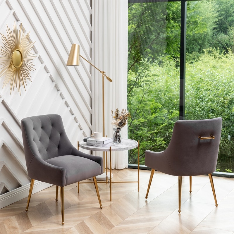 Dining chair 2025 with pull handle