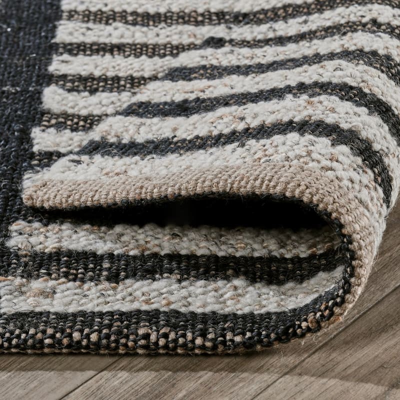Kofu Striped Accent Rug by Kosas Home