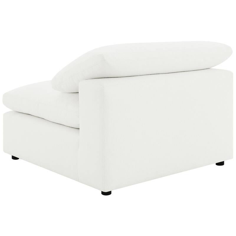 Raleigh Boucle Upholstered Armless Chair