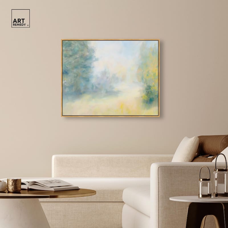 Faded Horizon I Canvas by Art Remedy