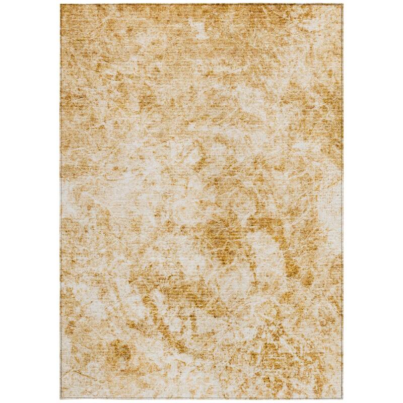 Cana Modern Art-Inspired Weather Resistant Classic Meets Modern Outdoor Rug