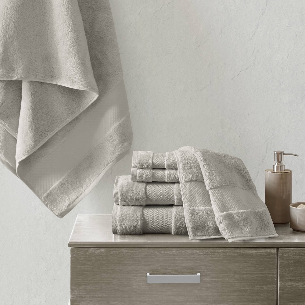 Madison Park Signature Turkish Cotton 6-piece Bath Towel Set