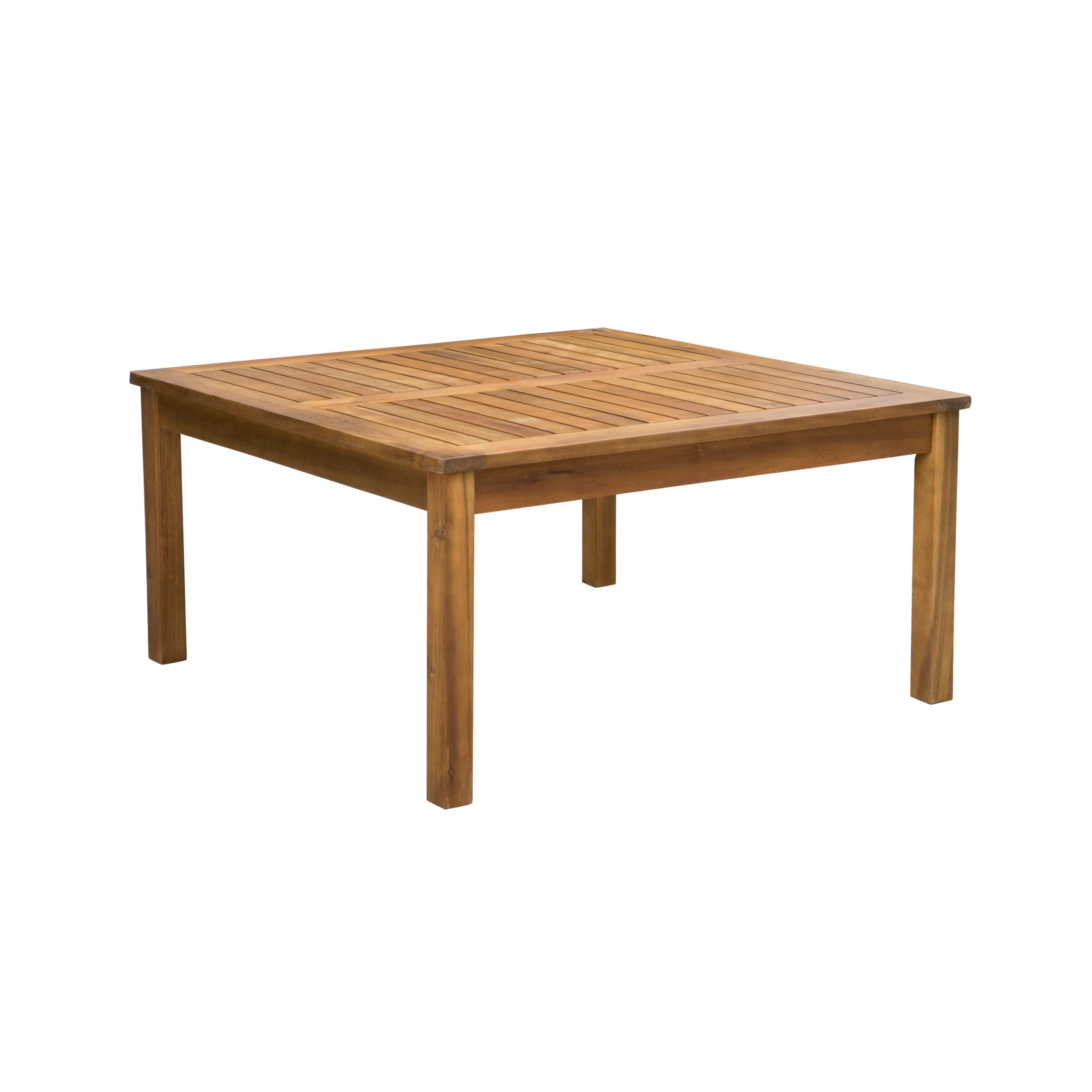 Perla Outdoor Acacia Wood Coffee Table By Christopher Knight Home On Sale Overstock 18067092