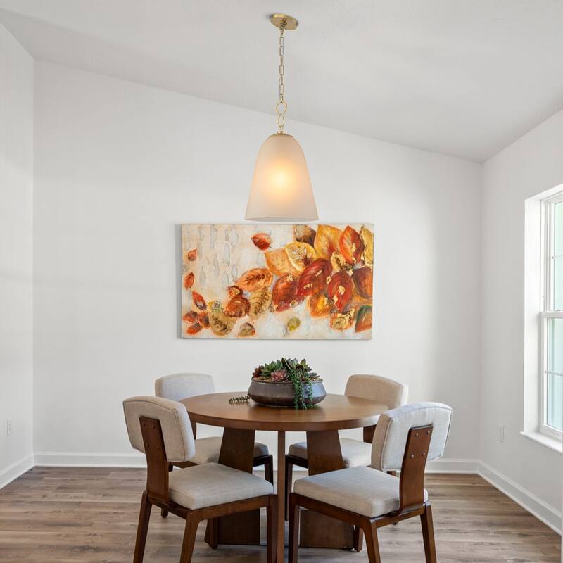 Modern Champagne Bell Pendant Light Lighting for Kitchen Island