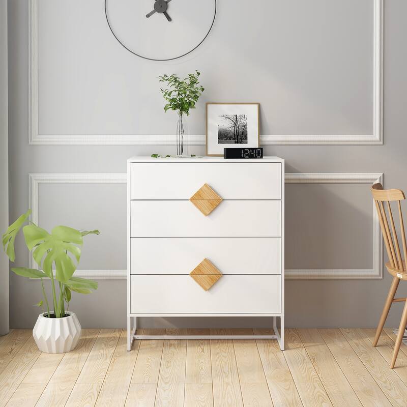 Solid Wood Special Shape Square Handle Design