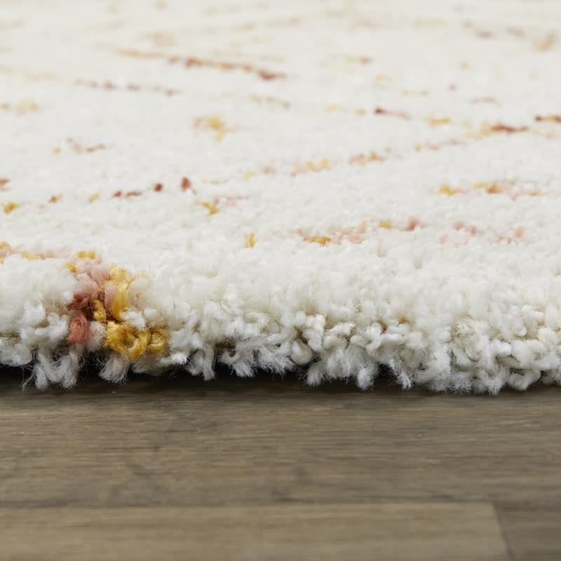 Simeon Boho Shag Area Rug