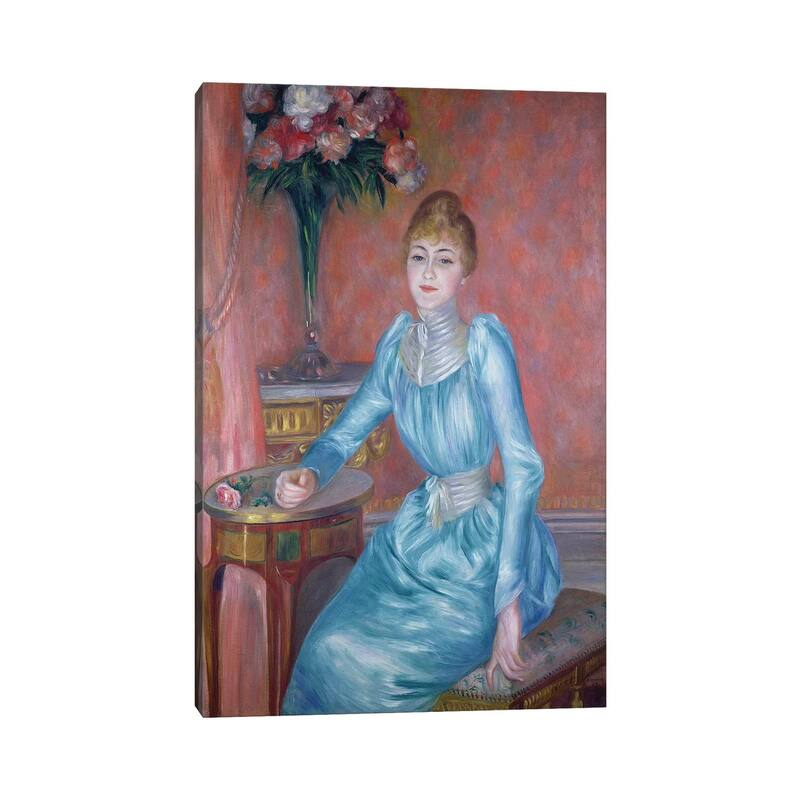iCanvas "Madame de Bonnieres, 1889 " by Pierre-Auguste Renoir Canvas Print