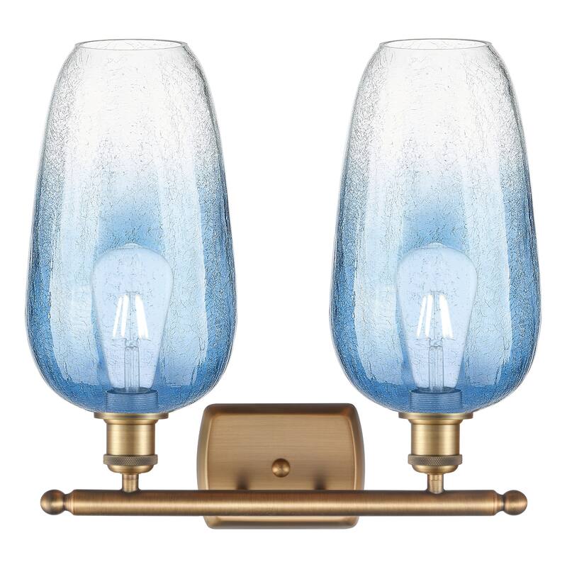 Innovations Lighting Endless Possibilities Ballston - Brookhaven Flute - 2 Light 17" Bath Vanity Light