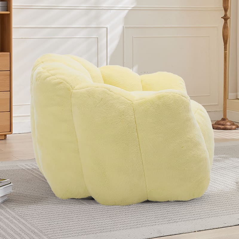 Adult Bean Bag Sofa with Pull Ring can be Easily Moved Suitable for Various Environments Such as Living Room, Bedroom, etc.