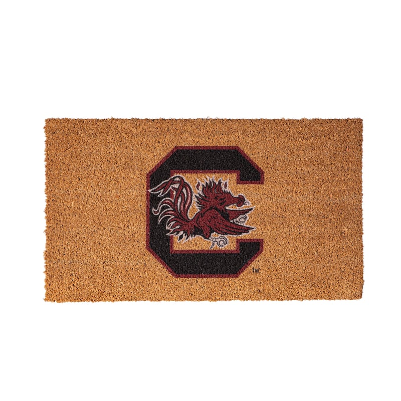 University of South Carolina Full Color Indoor/Outdoor Coir Mat - 28" x 16"