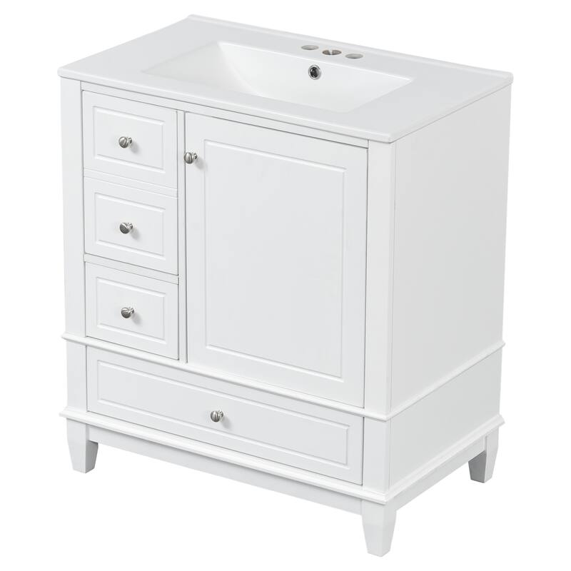 Christopher Knight Home 30" Stylish and Functional Bathroom Vanity with Sink