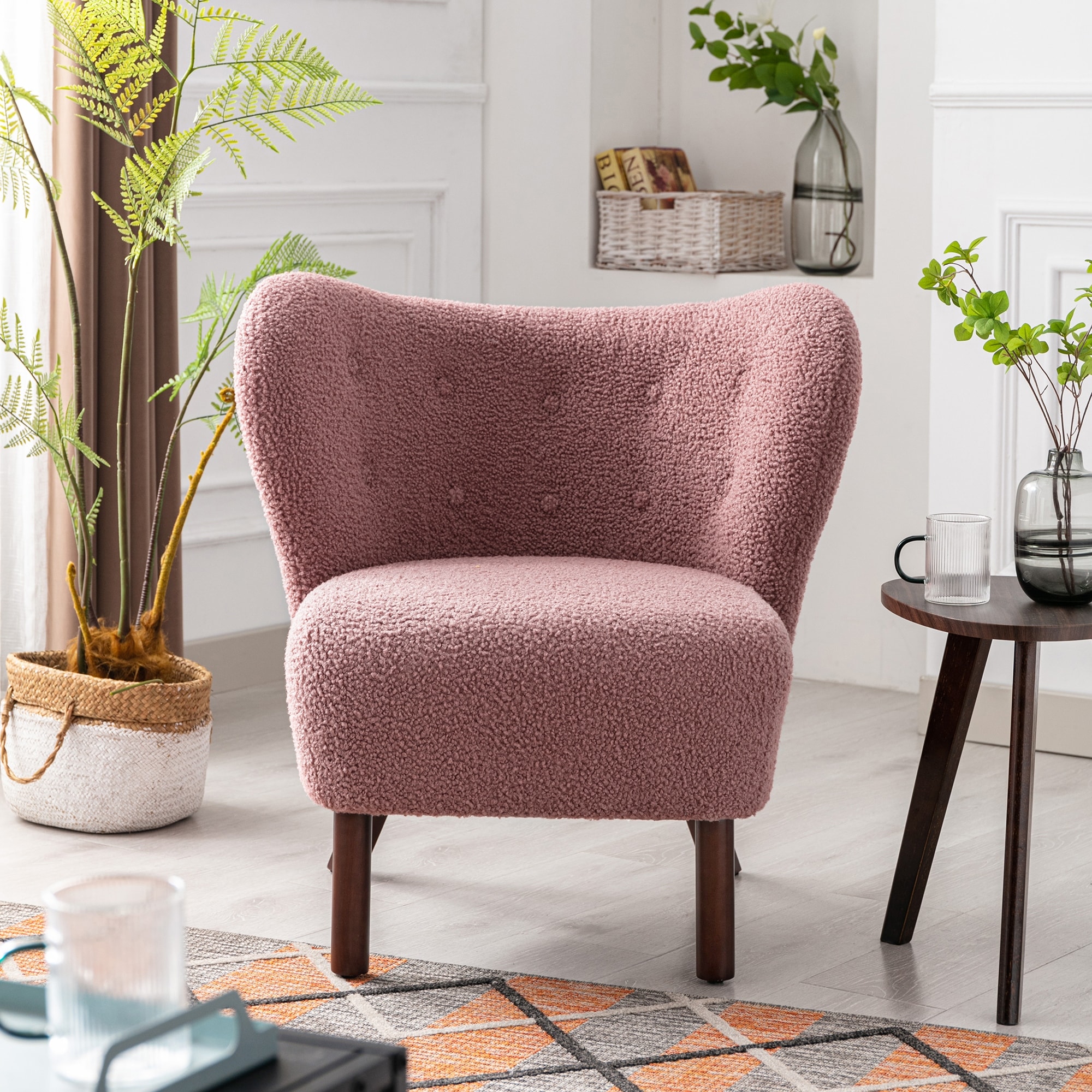 Sherpa fleece chair best sale