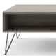 Moreno Mango Wood Metal Rectangle Industrial Lift Top Coffee Table - On ...