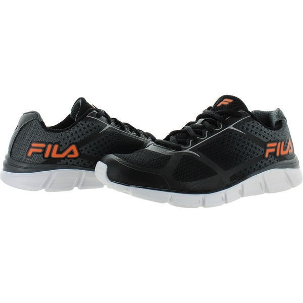 black fila memory foam shoes