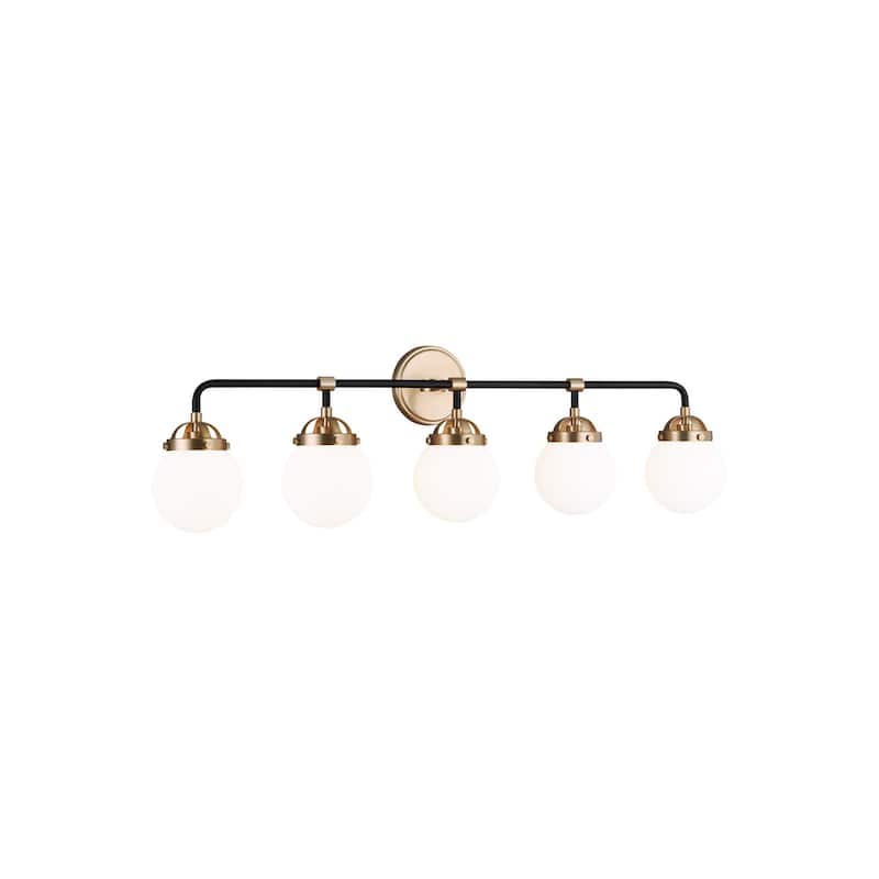 Bellevue Orne 5 Light 38" Wide Bathroom Vanity Light
