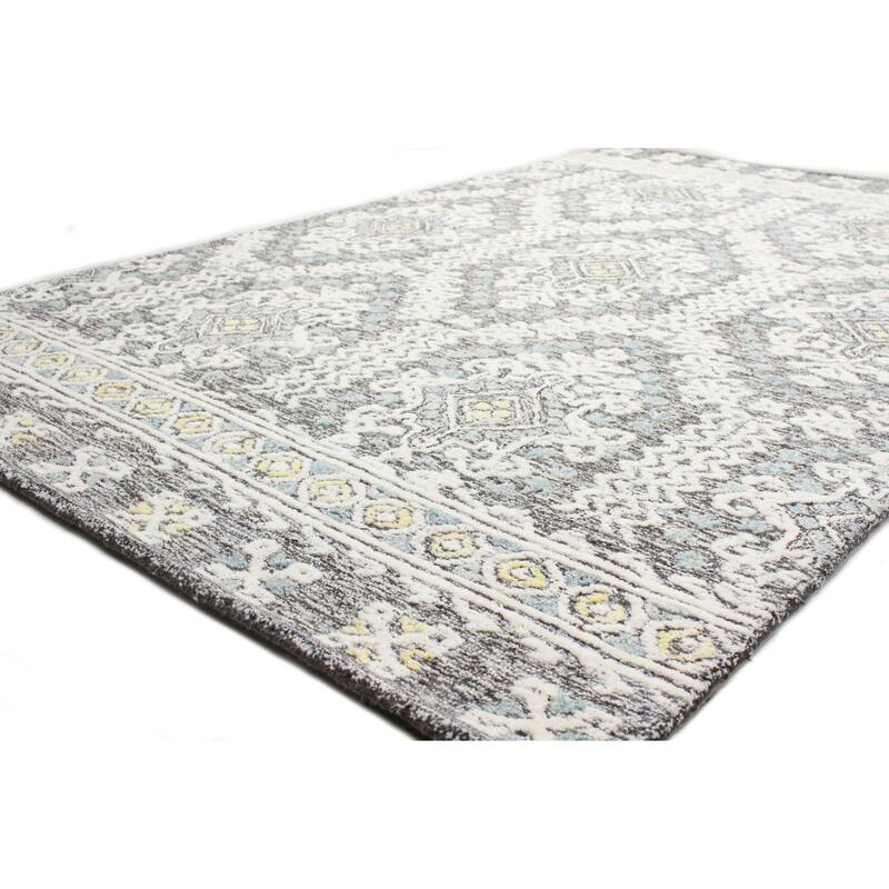 Bashian Niklaus Ivory Transitional Area Rug