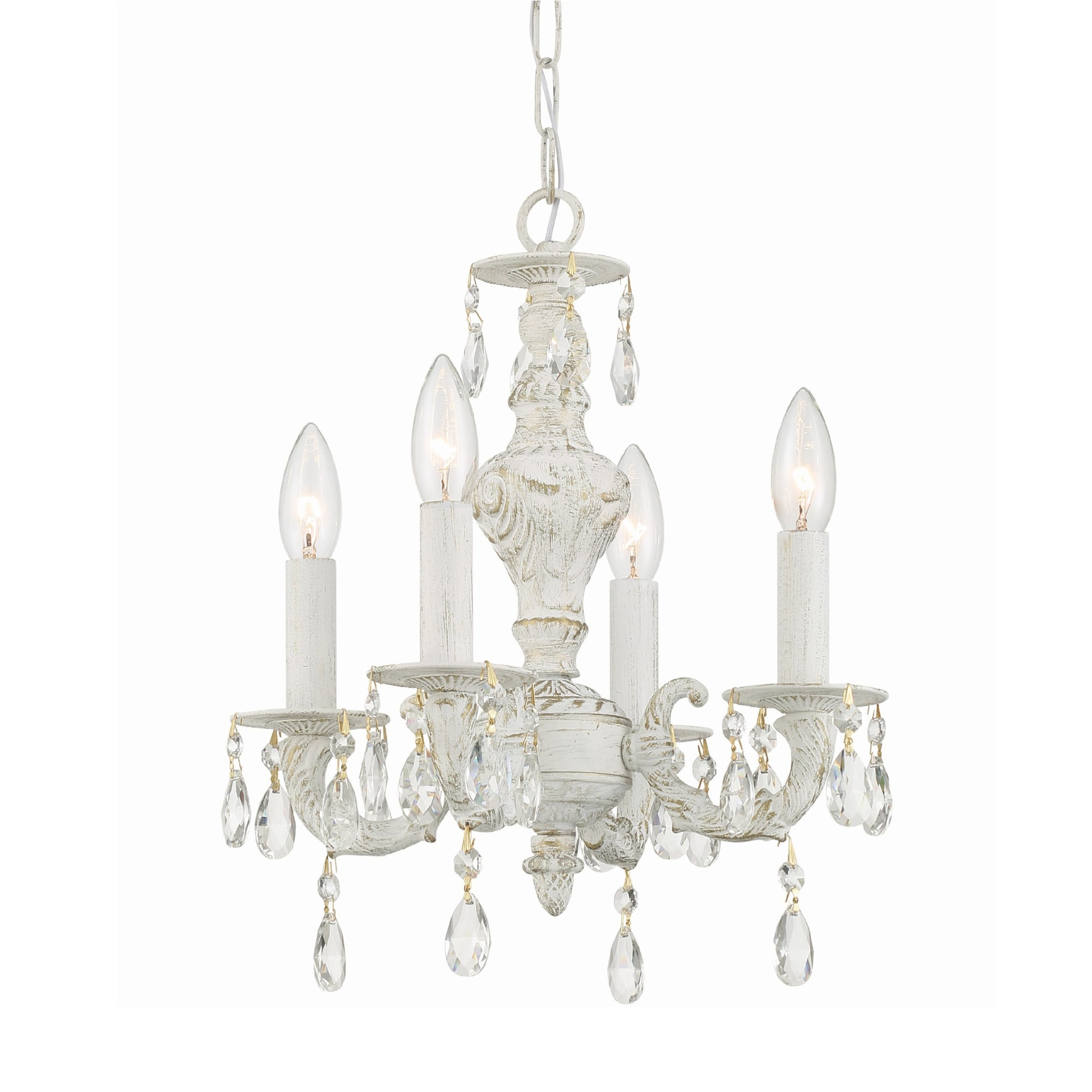 Crystorama Lighting Group Sutton 4 Light 13-1/2" Wide Chandelier with