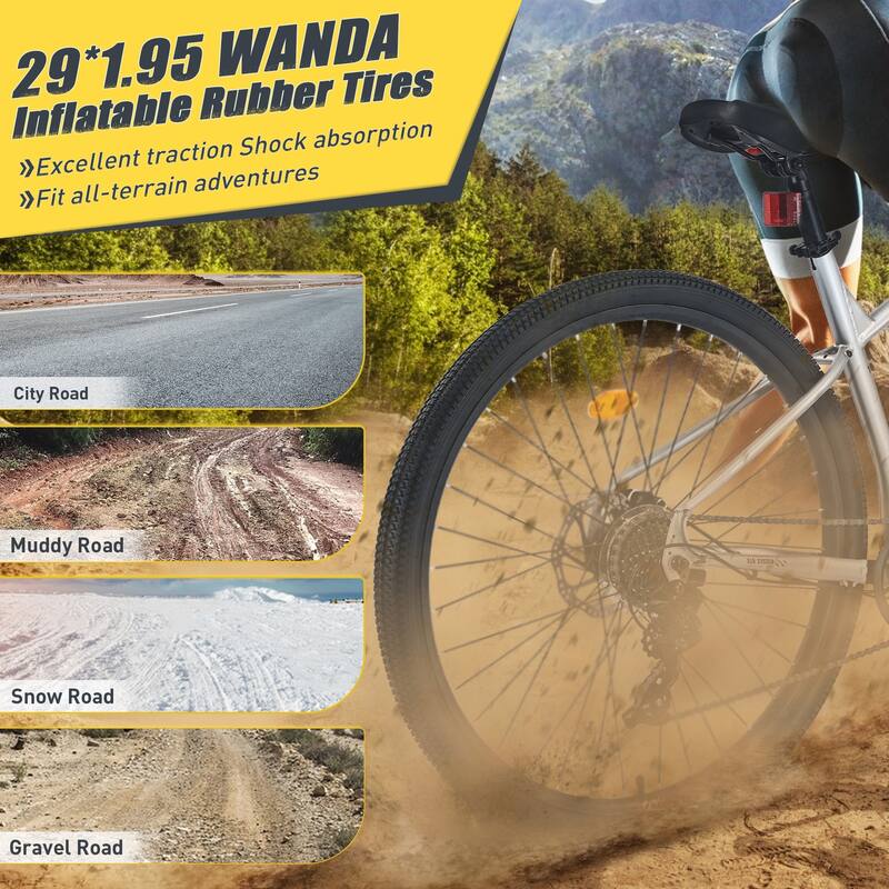 29 Inch Wheels 8 Speed Mountain Bike
