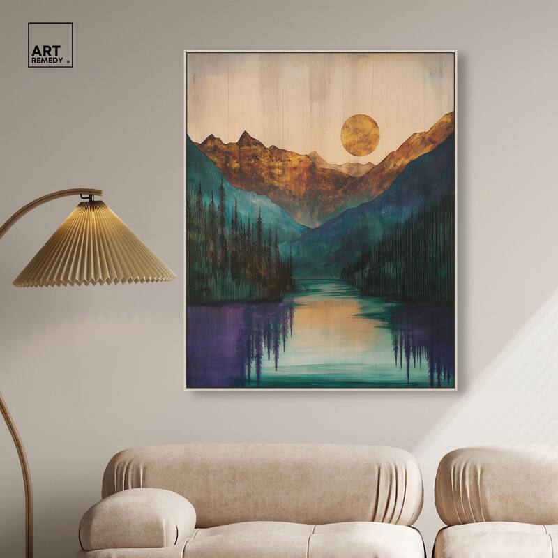 Secrets of the Lake Canvas by Art Remedy