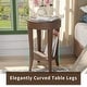 preview thumbnail 11 of 15, COSIEST 2-Tier Round Accent End Table with Shelf