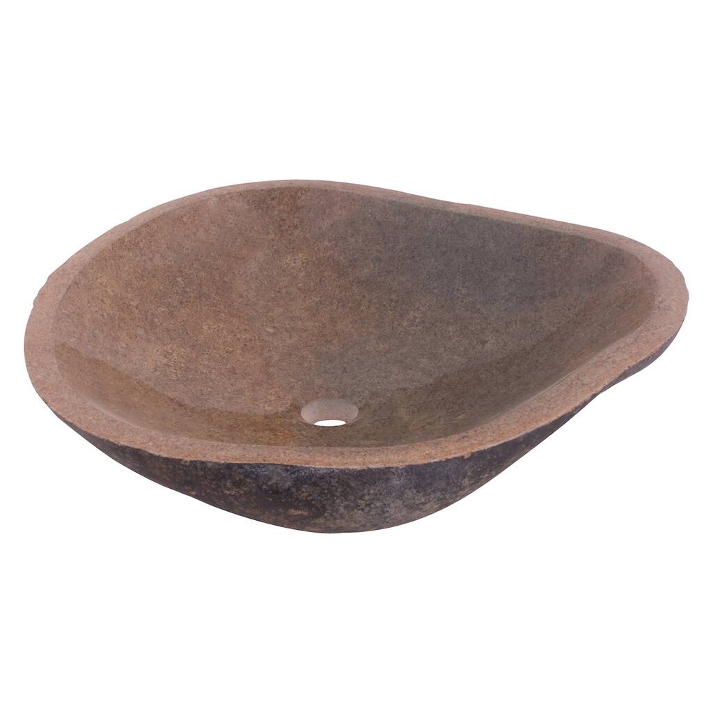 Miseno Natural Stone 17" Specialty Vessel Bathroom Sink